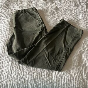 Men's Carhartt Loose Straight Washed Dungaree Pants